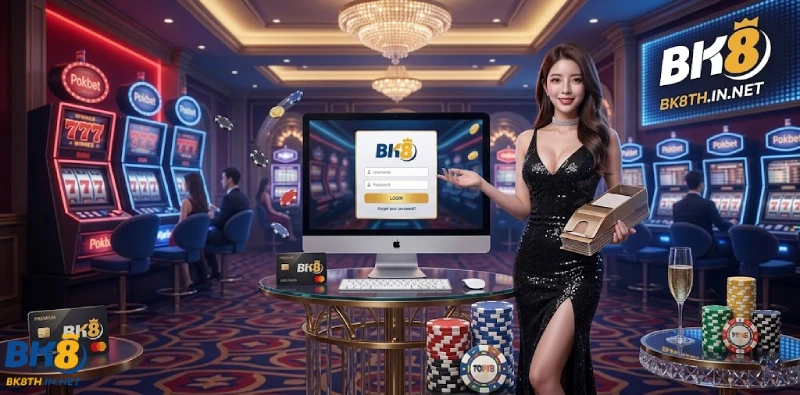 แก้ไขปัญหาเมื่อ เข้าสู่ระบบ BK8