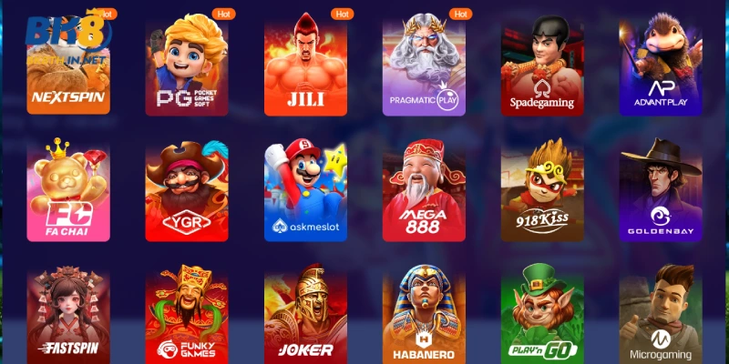เกมสล็อตออนไลน์และยิงปลาจากค่ายเกมชั้นนำ